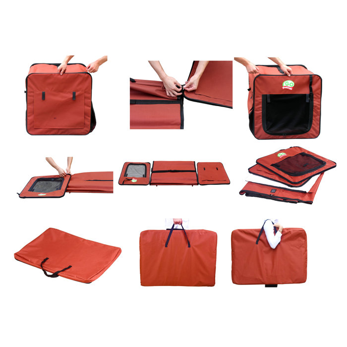 Go Pet Club Soft Sided Indoor/Outdoor Pet Crate & Reviews Wayfair